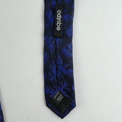 Equipo Skull & Firebird 100% Silk Tie