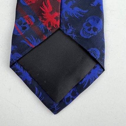 Equipo Skull & Firebird 100% Silk Tie