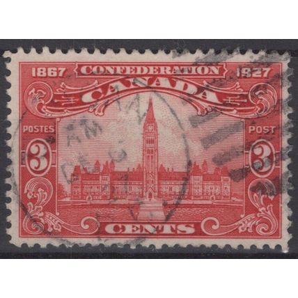 ZAYIX Canada 143 Used 3c brown carmine Architecture Parliament Bldg 121022S126