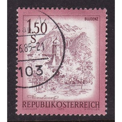 Austria 1974 Bludenz 1.50s Fine Used SG 1676 VGC