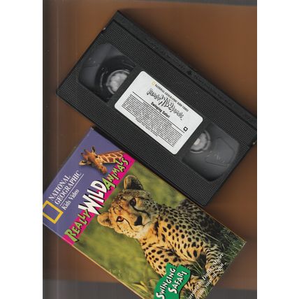 Really Wild Animals VHS tape - National Geographic Kids Video (1994)
