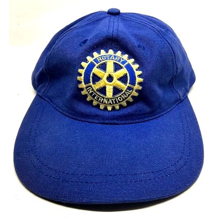 Rotary International Blue Cap Hat Creative Embroidery 2005-2006 Medford Oregon