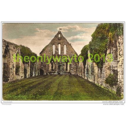 BATTLE ABBEY, THE DORMITORY, SUSSEX, ENGLAND, 1930/40s?, Postcard