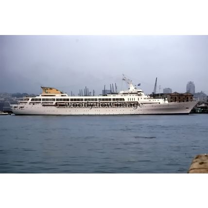 SQ0534 - Italian Costa Liner - Italia , built 1967 - photograph 6x4