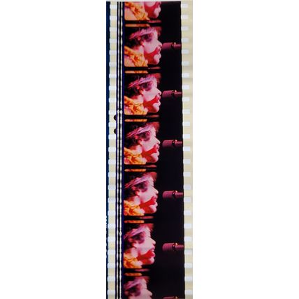 Jimi Hendrex. Pk MTP - b031e . 1 STRIP OF 5 - 35MM FILM CELLS. A very rare strip