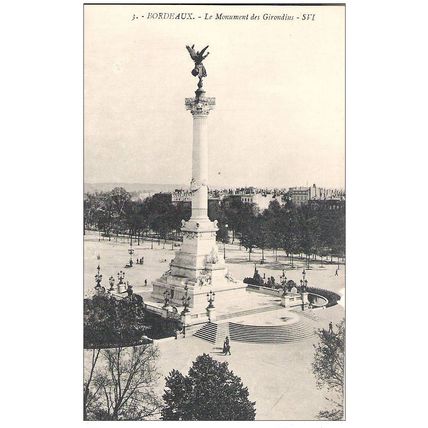 33 - BORDEAUX - le monument des Girondins