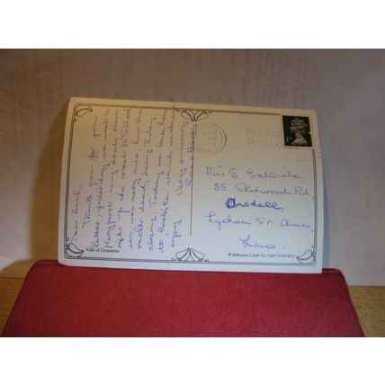VALE OF GRASMERE, Lake District used postcard 1989 pm =