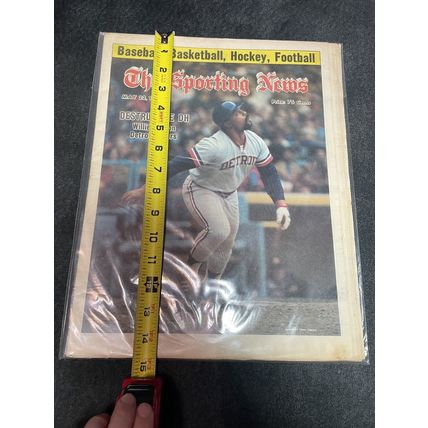 The Sporting News May 22 1976 The Detroit Tigers Willie Horton Destructive DH