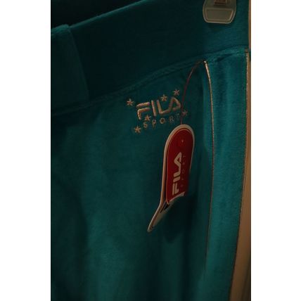 Fila Sport Blue Velvet Fleece Girls Youth Athletic Track Suit Size XL 16
