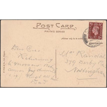 Countisbury Hill, Lynmouth, Devon, c.1940s - Frith's Postcard