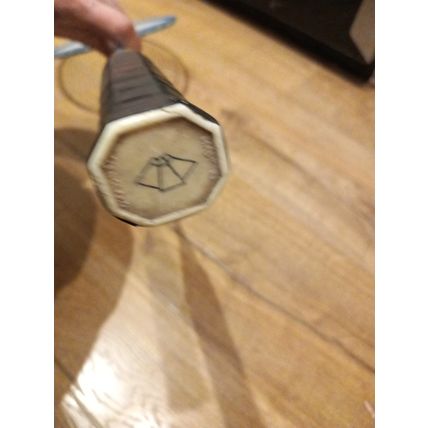Vintage Carlton 4.3 badminton Racket Blue 26 inch Long