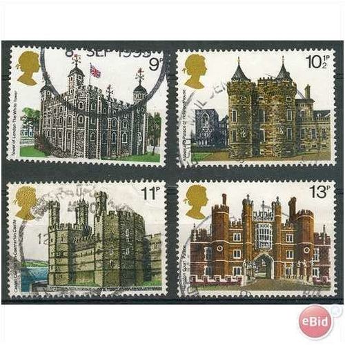 GB stamps 1978 used set - SG 1054-1057 - British Architecture