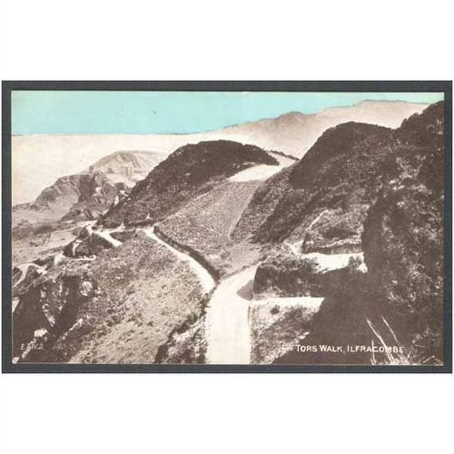 Ilfracombe Postcard Tors Walk Devon pc00052