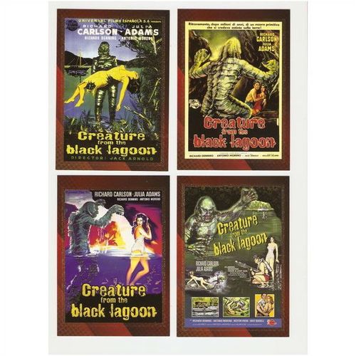 CLASSIC VINTAGE MOVIE POSTERS ' CREATURE BLACK LAGOON' sub set