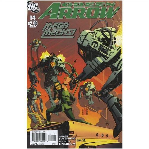 Green Arrow (2010) #14 "Manhunt" DC Comics Old 52!