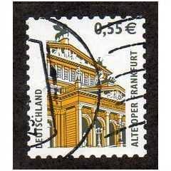 GER 2002 55c(S/A) 'TOURIST SIGHTS' FINE USED (EBID11-262)