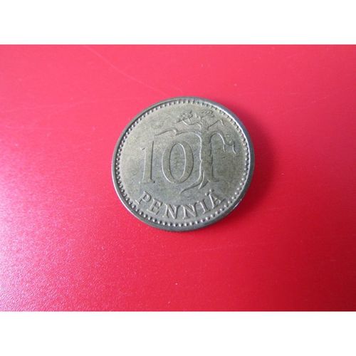 1973 FINLAND TEN PENNIA FREE POST. E