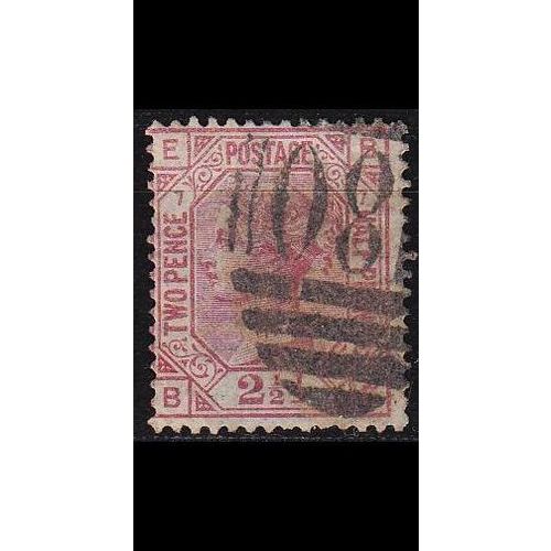 ENGLAND GREAT BRITAIN [1876] MiNr 0047 Platte 07 ( O/used ) [02]