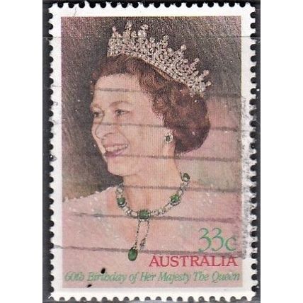 AUSTRALIA, 1986 33c ERII Birthday, SG 1009 (Scott #983), used