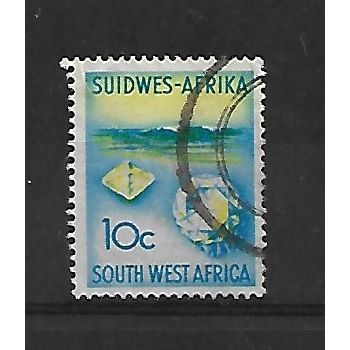 SouthWestAfrica.SG180 10c Diamond.Fine Used.May21a