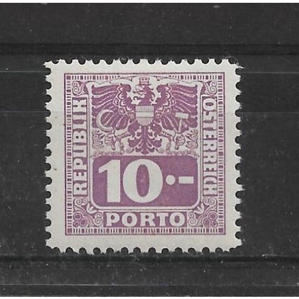 Austria.D904 10m Violet.Mounted Mint.Aug22