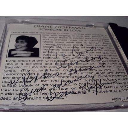 DIANE HOFFMAN - SOMEONE IN LOVE - CDALBUM 2000 - 1DISC