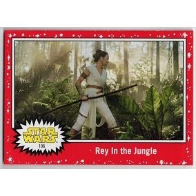 STAR WARS ' Journey To The Rise of Skywalker ' RED PARALLEL card # 106 ( 2019 )