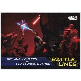 STAR WARS ' Journey To The Rise of Skywalker ' Battle Lines ' card # 10 ( 2019 )