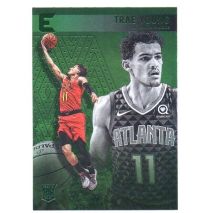 ESSENTIALS GREEN TRAE YOUNG ROOKIE REFRACTOR