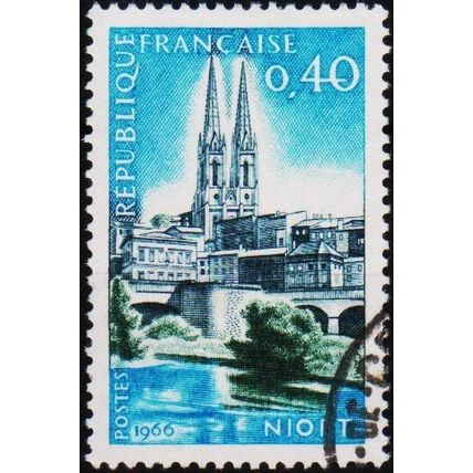 France. 1966 40c S.G.1719 Used