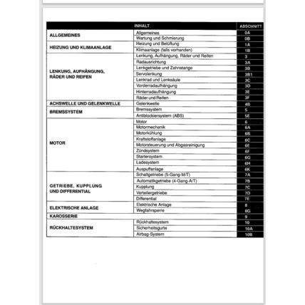 Suzuki Jimny SN413 Service Manual German 2002 9950081A0001G PDF
