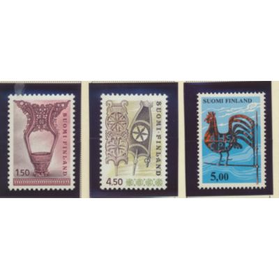 Finland Stamps Scott #555 To 570, Used, Pictures Of All