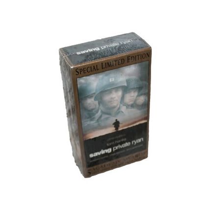 ORIGINAL FACTORY SEALED VHS TAPE SAVING PRIVATE RYAN SPECIAL LIMITED EDITION
