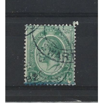 SouthAfrica.SG3 1/2d Green.Fine Used.Aug25h