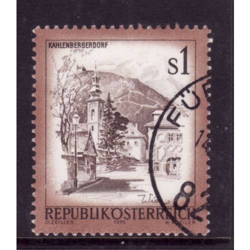AUSTRIA 1973 SG 1676 VIEWS 1s KAHLEN BERGERDORF VIENNA FINE USED