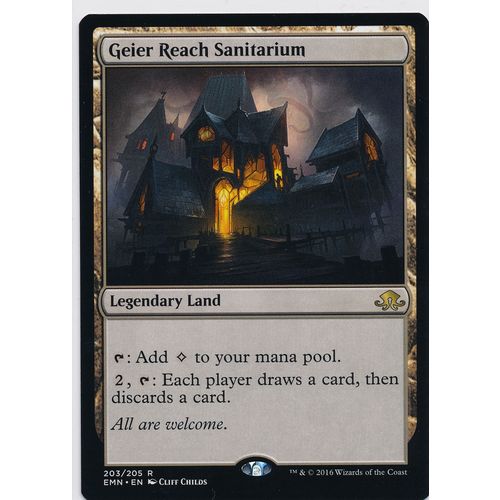 Magic the Gathering MTG Eldritch Moon 203/205 Geier Reach Sanitarium
