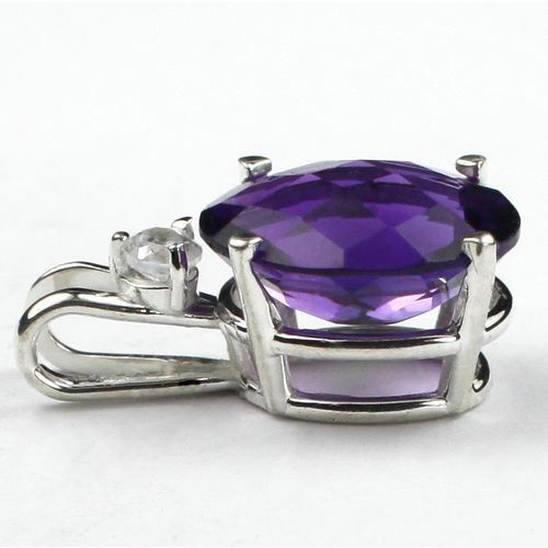 Amethyst, 925 Sterling Silver Pendant, SP022