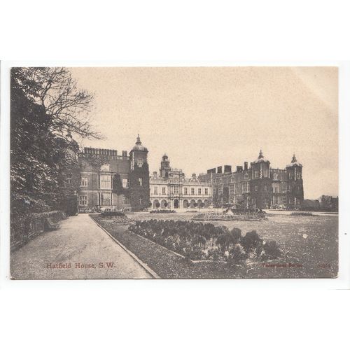 Hatfield House Hertfordshire J Cox Postcard 30364