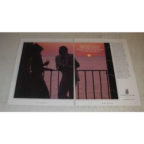 1989 The Ritz-Carlton Naples Ad - The Ritz-Carlton Winter Getaway