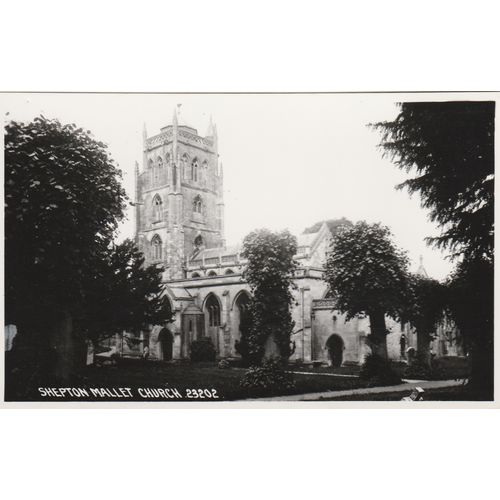 Shepton Mallet Church Somerset Postcard (SM77267)