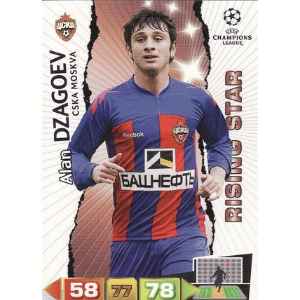 Adrenalyn XL Champions League 2011/2012 Alan Dzagoev Cska Moskva Rising Star