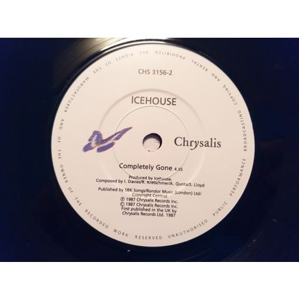ICEHOUSE – CRAZY - 7" SINGLE