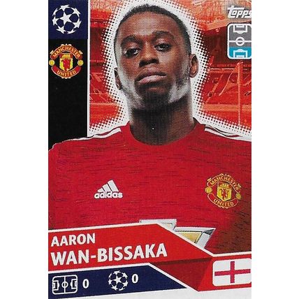 Topps UEFA Champions League 2020/21 Stickers: MUN4 - Wan-Bissaka