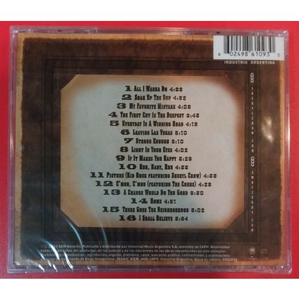 THE VERY BEST OF SHERYL CROW (CD, 2003 - Argentina - A&M) BRAND NEW, "SEALED"