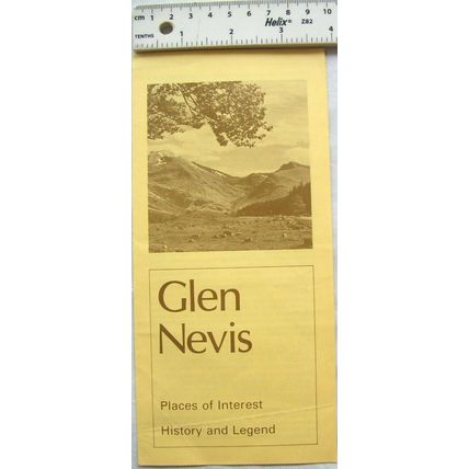 Vintage: Glen Nevis, Places of Interest, History & Legend