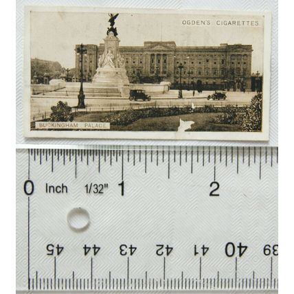 1923 Ogden's Sights of london 1st Series No. 4 Buckingham Palace