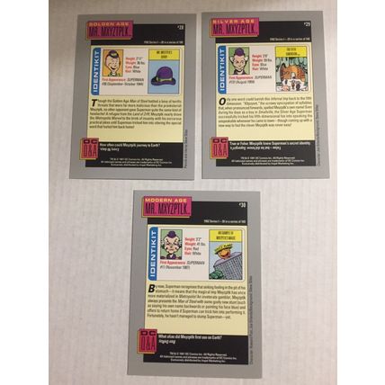 1991 DC Comics Villain Heritage Mr. Mxylptlk Set