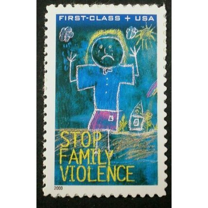 Stop Family Violence Sheet of Twenty 45 Cent Postage Stamps Scott B3