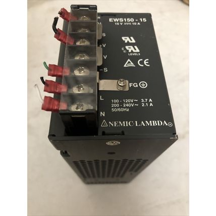 TDK POWER SUPPLY 85-265VAC IN 15VDC/150W OUT,CR