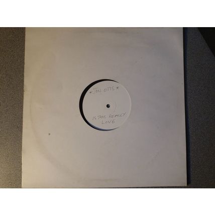 Jon Otis – Is This Really Love? 1988 (12" Single) - White Label